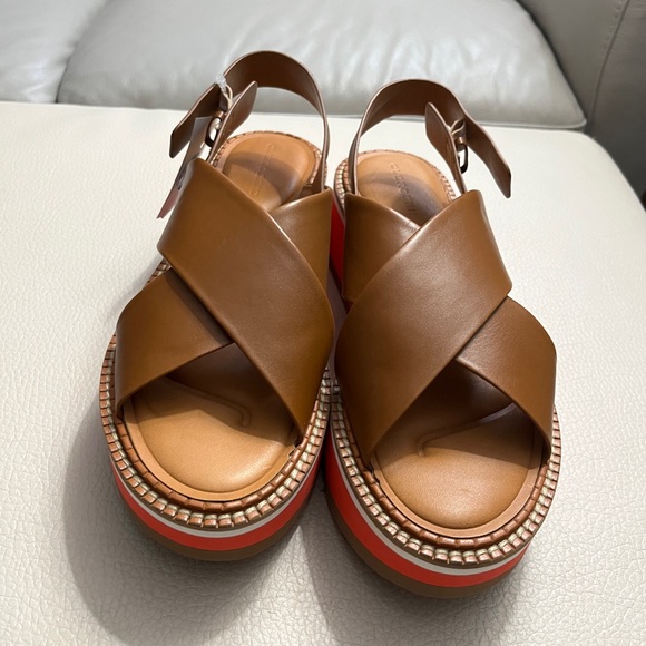 Robert Clergerie Paris Women’s Freedom Lambskin Sandal - Made in France -Size 41 - Picture 2 of 9